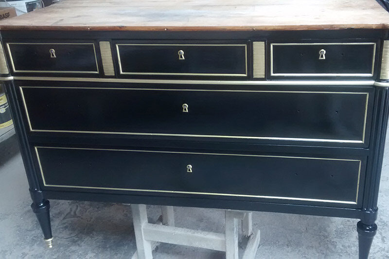 furniture restoration of chest