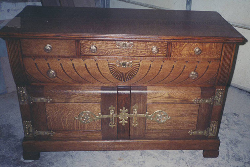 furniture restoration of chest